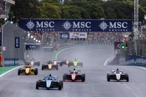 Filippo Fiorentino e Rafaela Ferreira vencem em sábado de BRB Fórmula 4 Brasil em Interlagos
