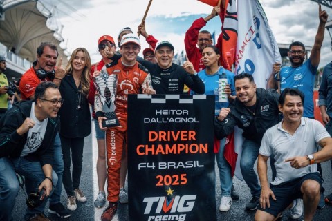 Heitor DallAgnol é o novo campeão da BRB Fórmula 4 Brasil em Interlagos
